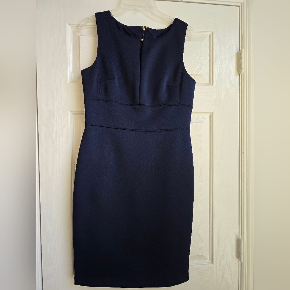 NWT DKNY Navy Sleeveless Dress